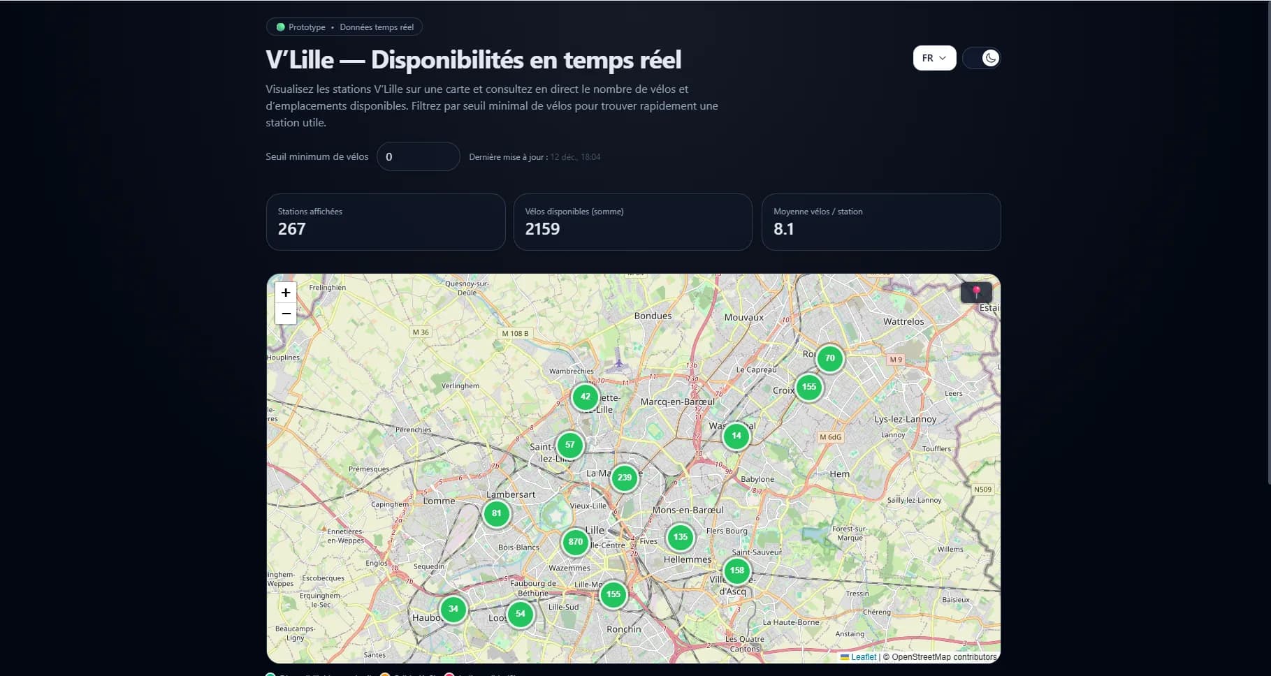 Aperçu V’Lille Explorer